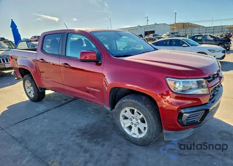 2021 Chevrolet Colorado Lt из США, поврежденный, VIN 1GCGSCENXM1156464